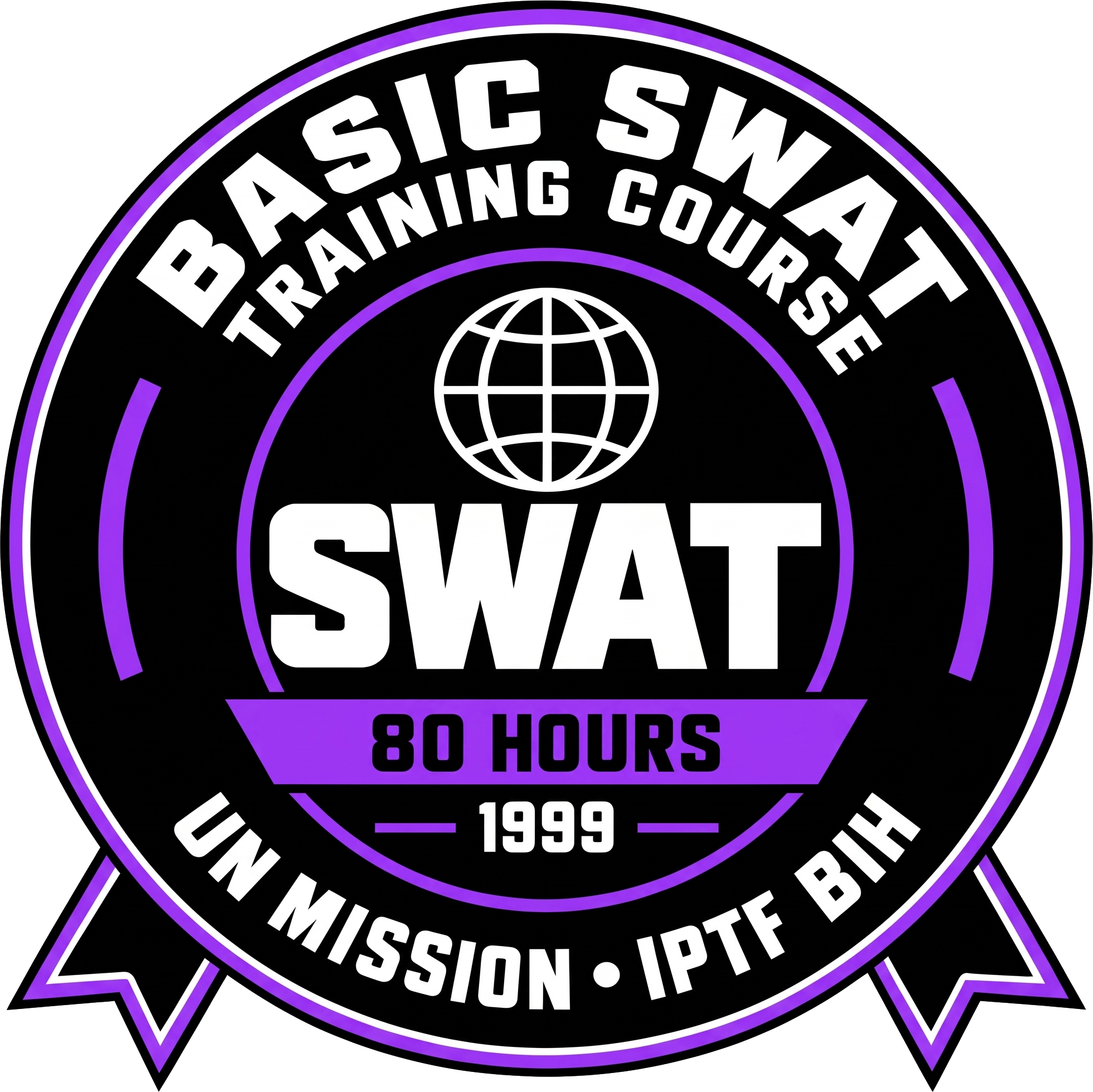 Basic SWAT Training Course, 80 hours — UN Mission · IPTF BiH · 1999