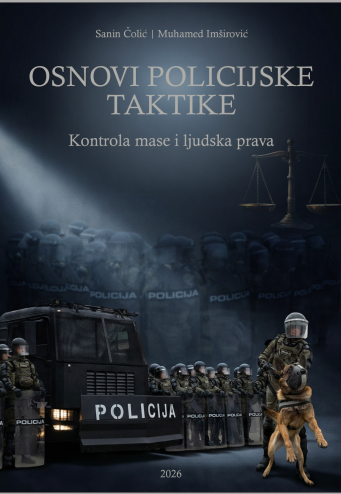 Naslovnica knjige „Osnovi policijske taktike — Kontrola mase i ljudska prava”